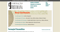 Desktop Screenshot of freudiana.com.br