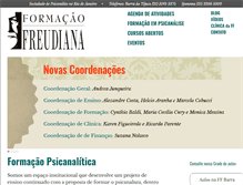 Tablet Screenshot of freudiana.com.br